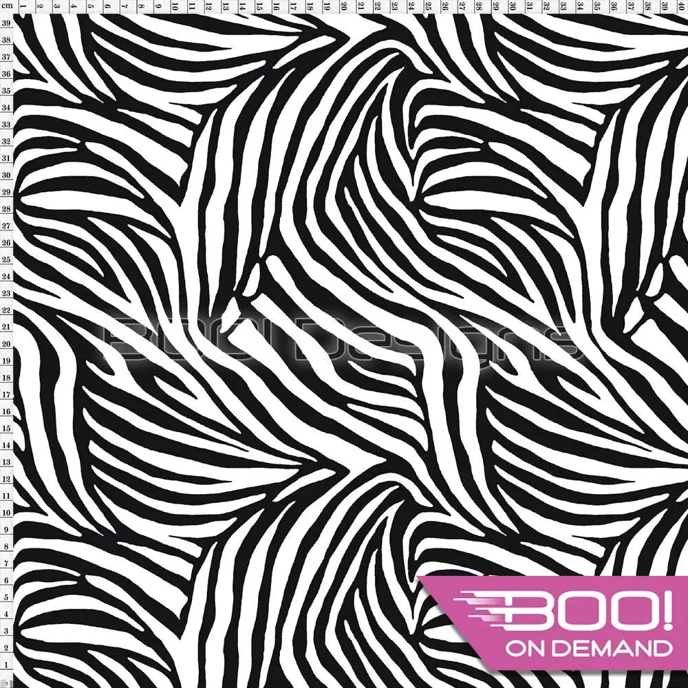 Spandex Zebra Fabric
