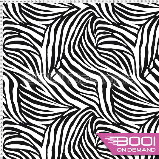 Spandex Zebra Fabric