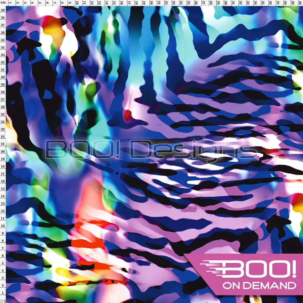 Spandex Zebra Party Fabric