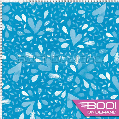 Spandex Zoonimals Blue Fabric