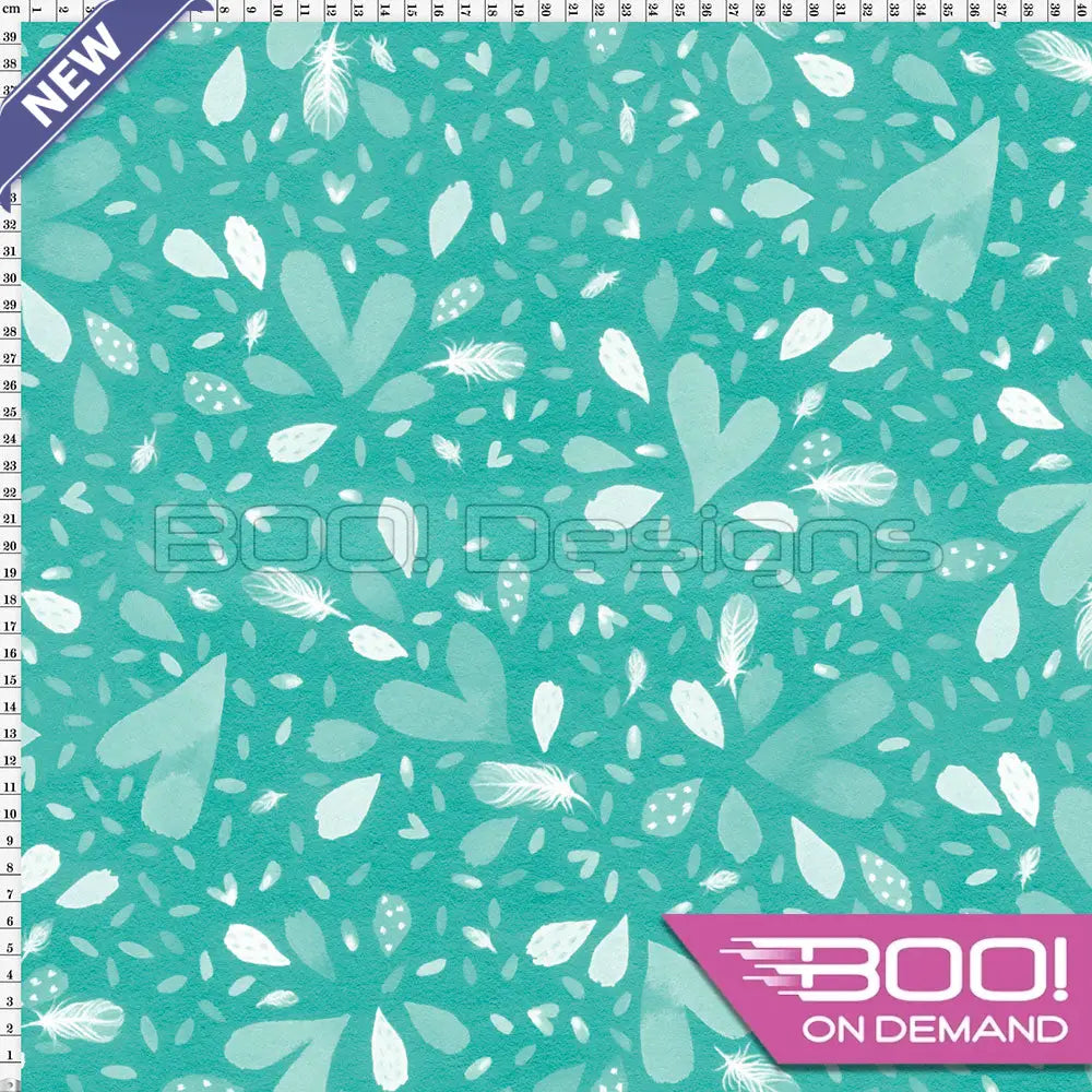 Spandex Zoonimals Teal Fabric