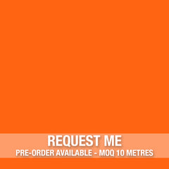 Spandex Solid Neon Orange Rush