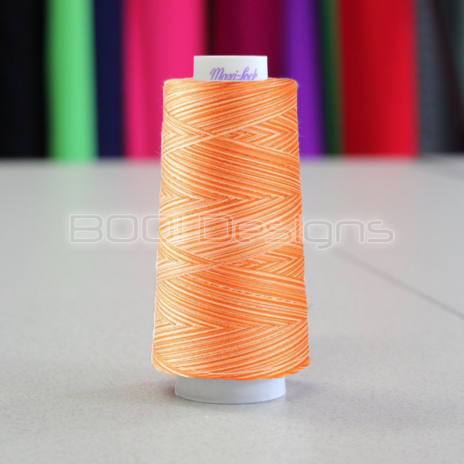 Maxi-Lock Swirls Thread Orange Creamsicle Maxi-Lock Swirls Thread