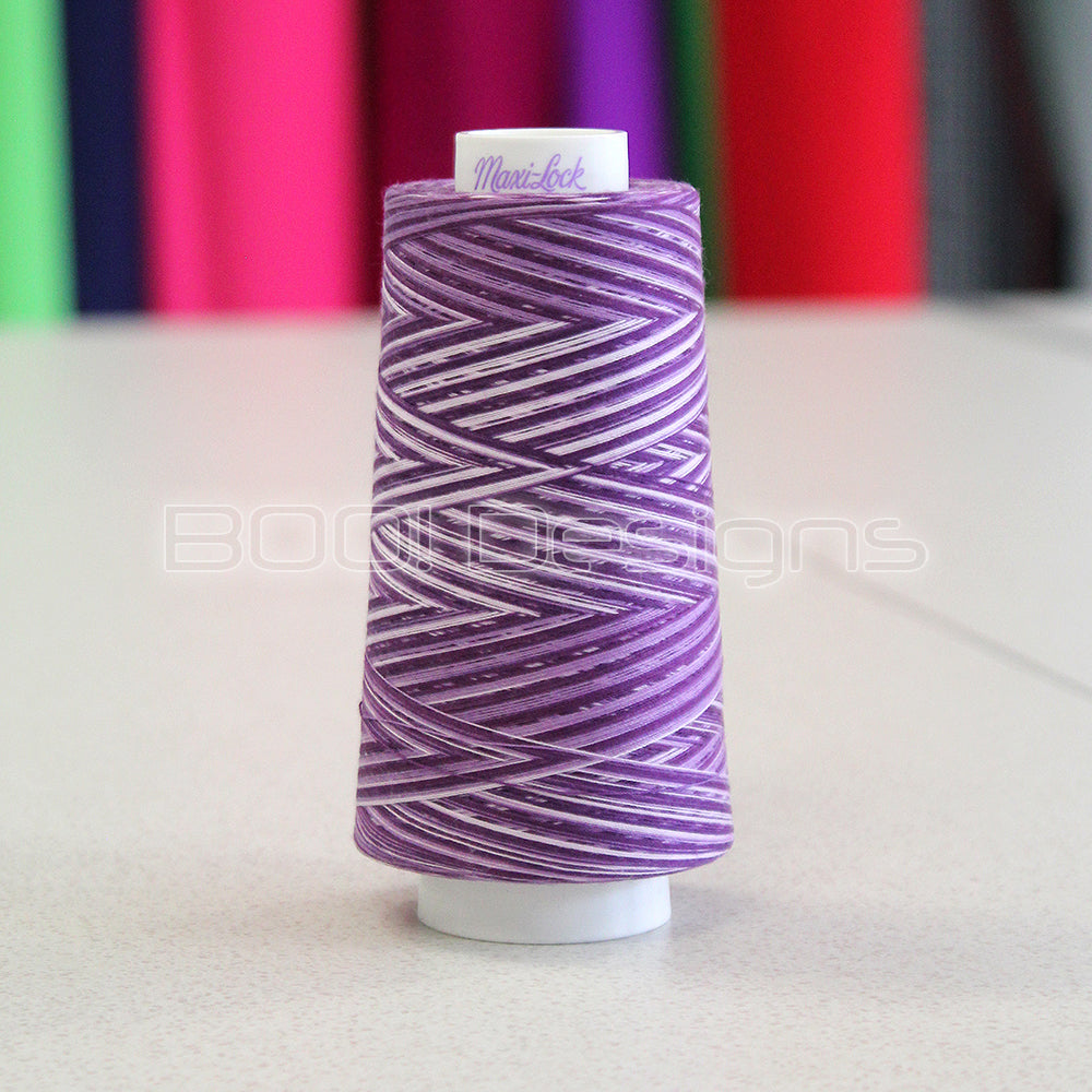Maxi-Lock Swirls Thread Purple Berry Wave Maxi-Lock Swirls Thread