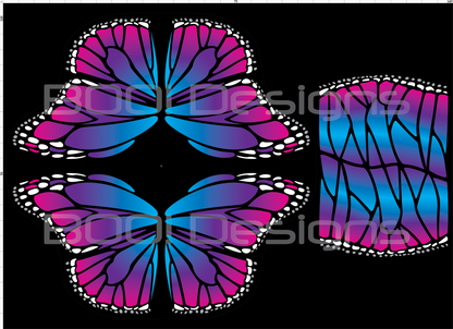 Circle Panel Class Kit - Wings Pink/Blue