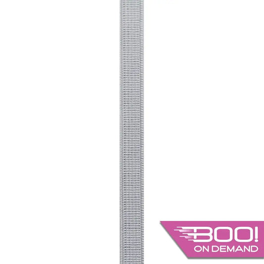 Woven Elastic 10mm White Elastic