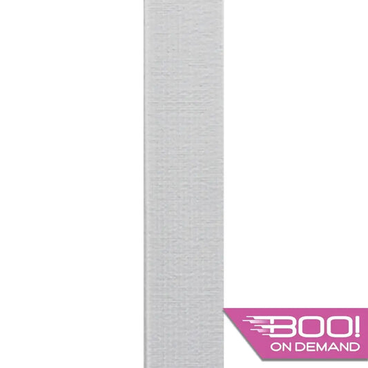 Woven Elastic 25mm White Elastic