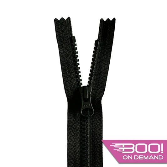 YKK Chunky Zip Separating Large Pull Black 580 Chunky Zip Separating