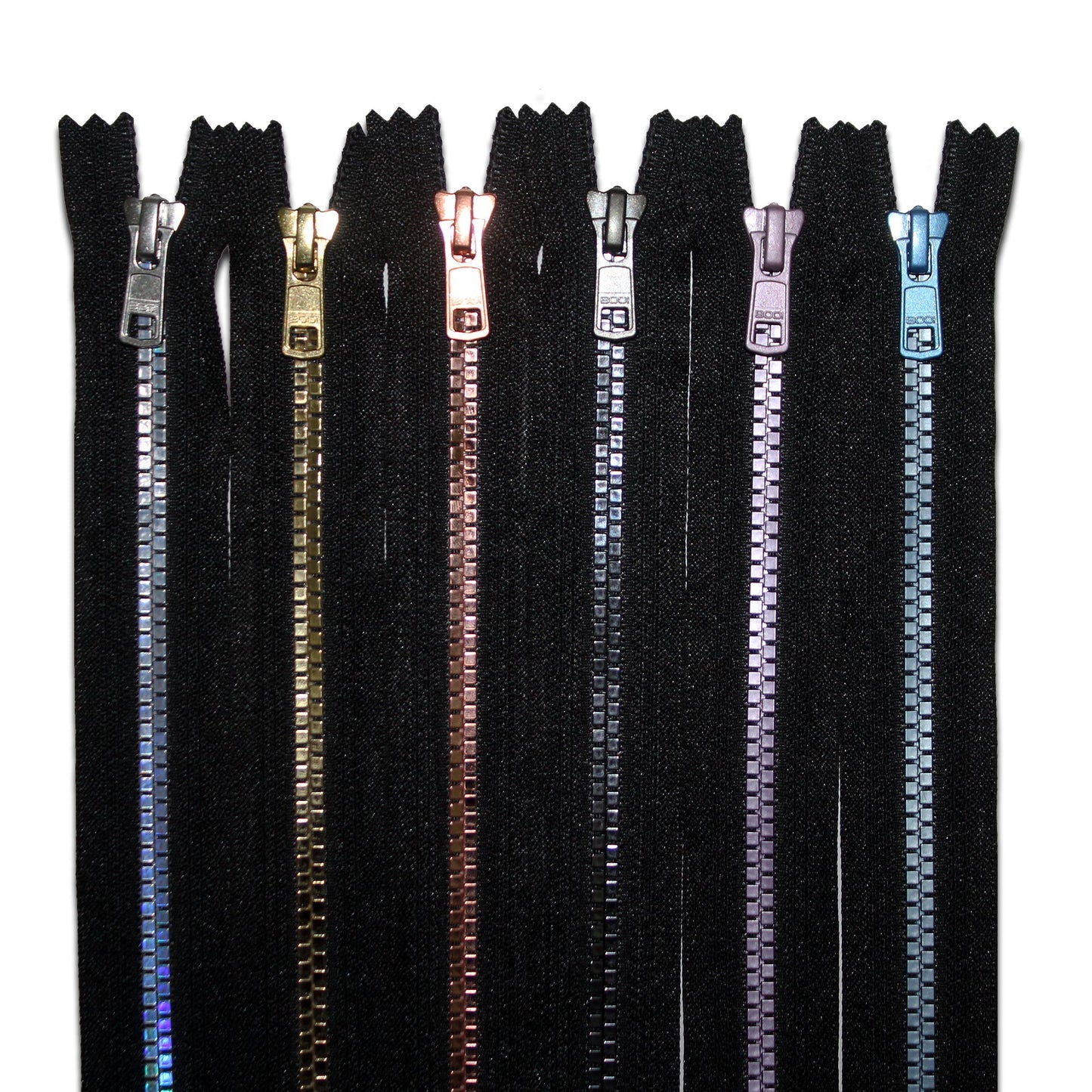 BOO Chunky Zip Closed End Bundle Flat Black Chunky Zip Closed Bundle