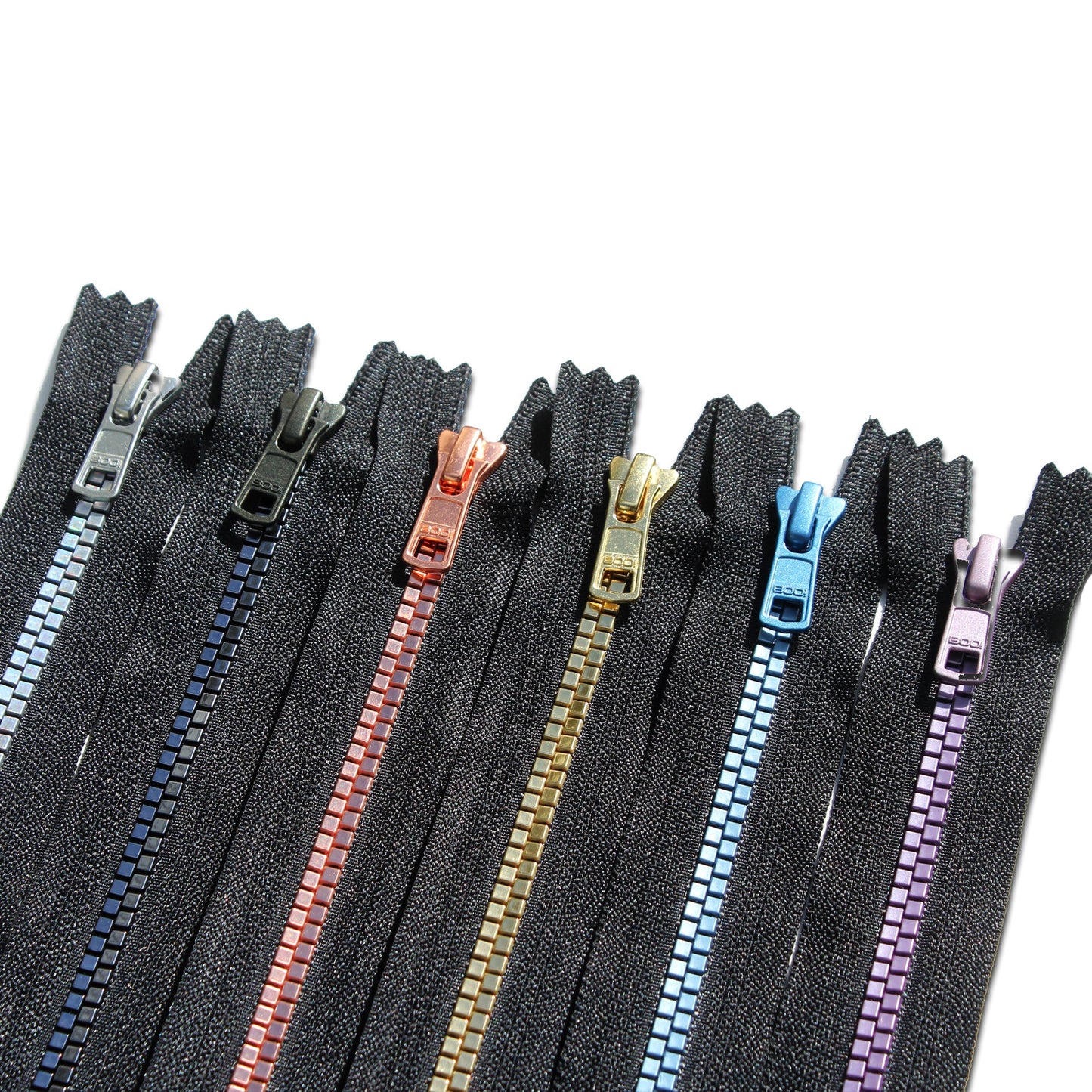 BOO Chunky Zip Closed End Bundle Flat Black Chunky Zip Closed Bundle