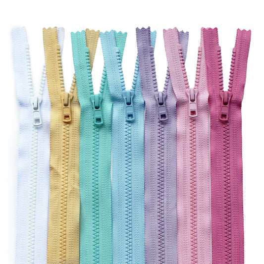 BOO Chunky Zip Closed End Bundle Pastels