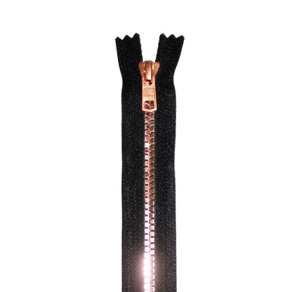 BOO Chunky Zip Closed End Flat Copper Chunky Zip Closed