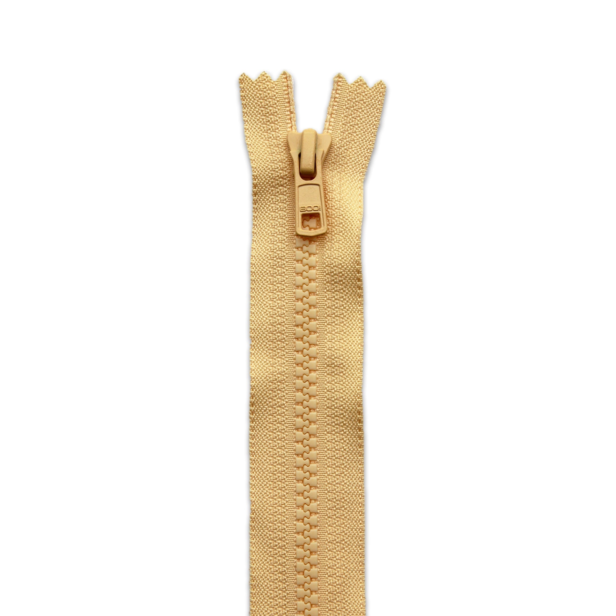 Chunky Zip Closed End Lemon 505 – BOO Designs