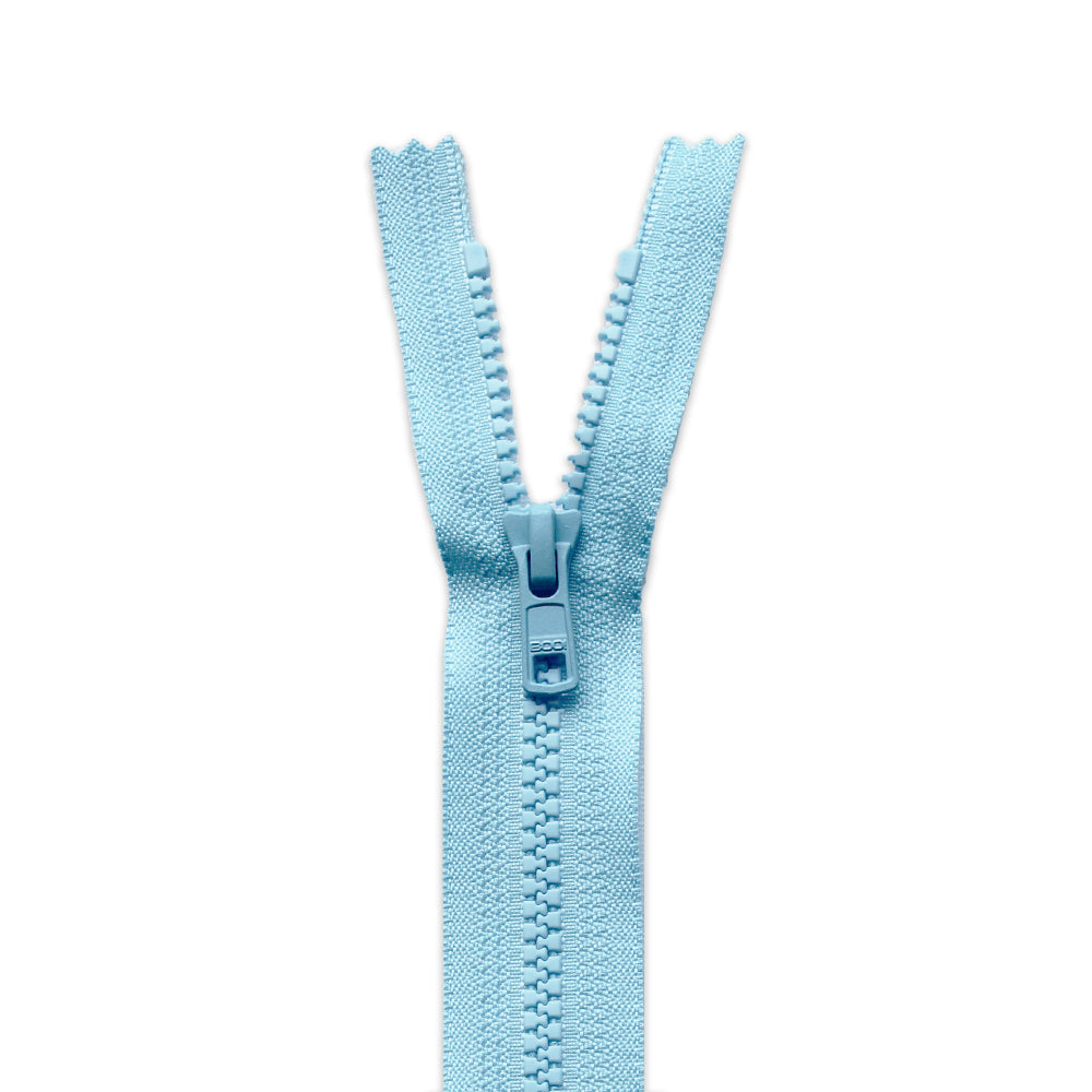 BOO Chunky Zip Closed End Light Blue 026 Chunky Zip Closed