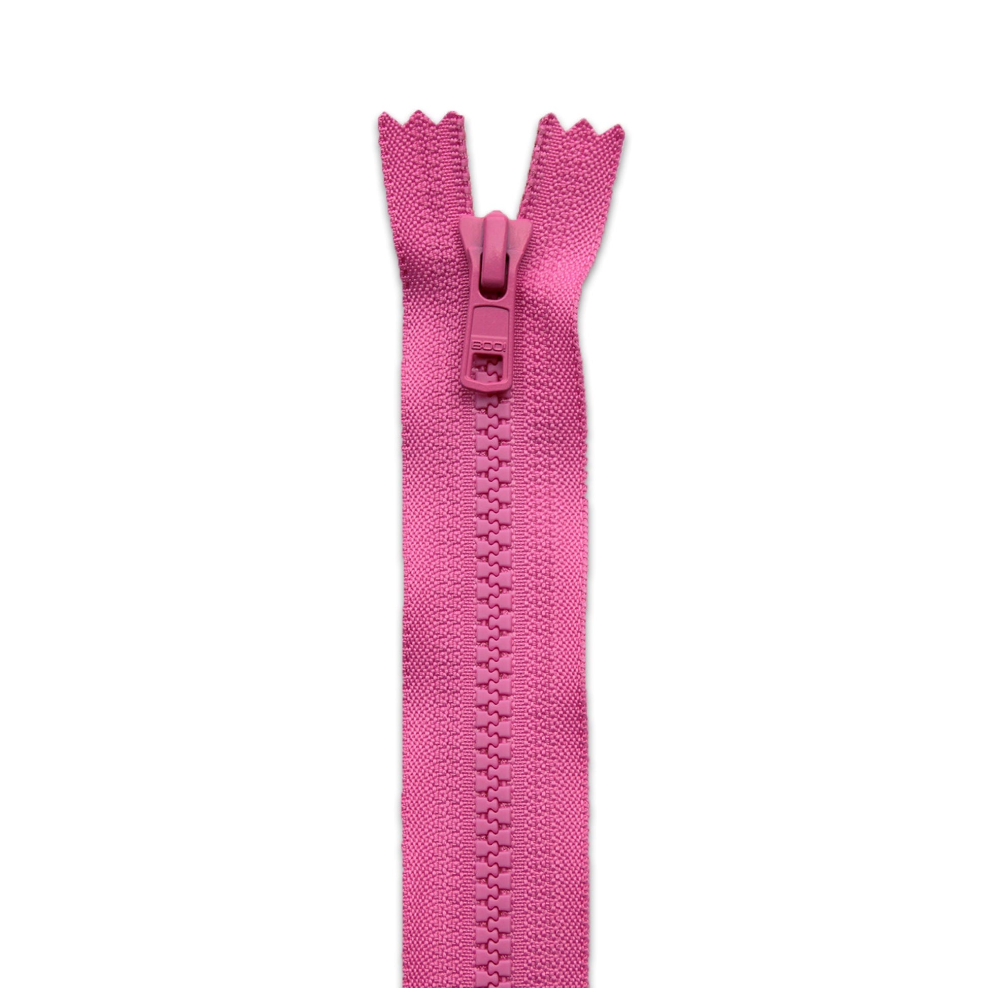 BOO Chunky Zip Closed End Med Pink 515 Chunky Zip Closed