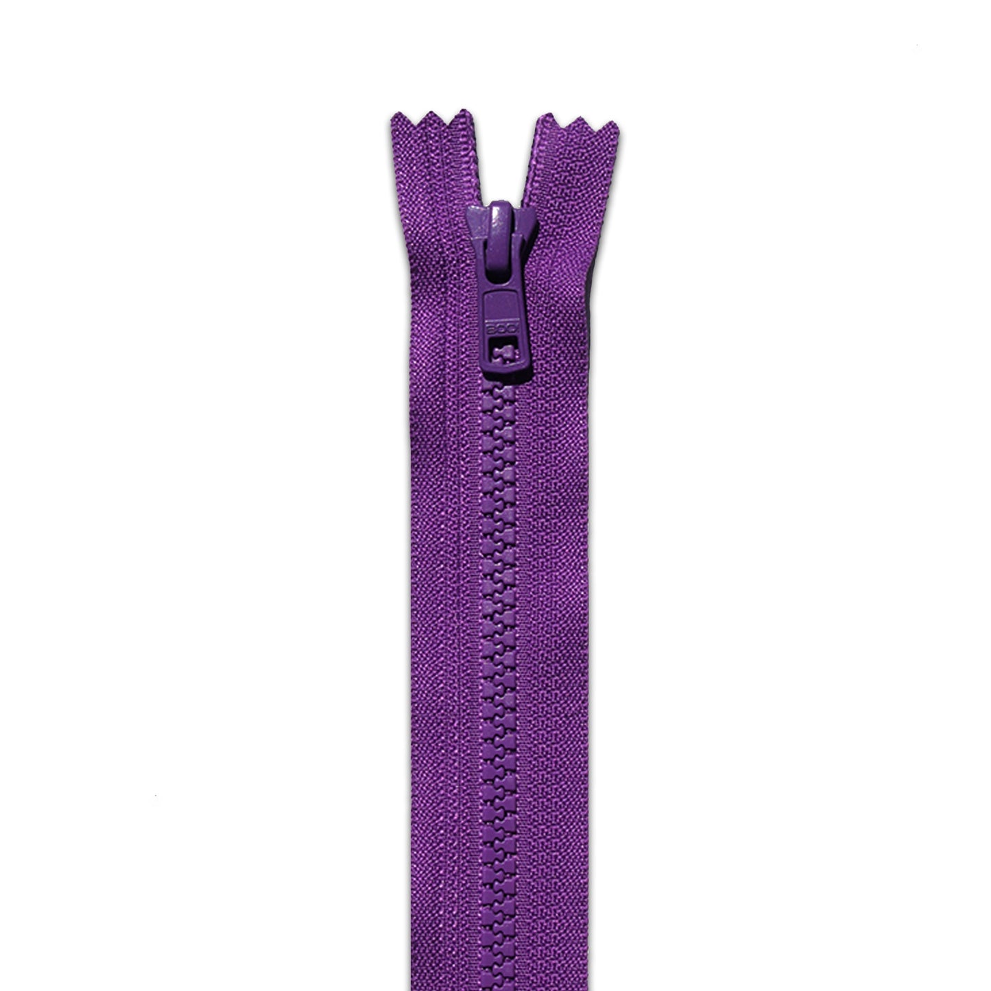 BOO Chunky Zip Closed End Purple 284 Chunky Zip Closed
