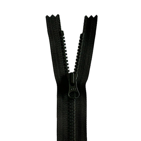 YKK Chunky Zip Separating Large Pull Black 580