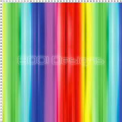 Spandex Rainbow Stripe Wide