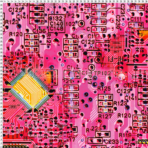 Spandex Short Circuit Pink