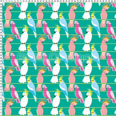 Spandex Flamin Galahs Mint