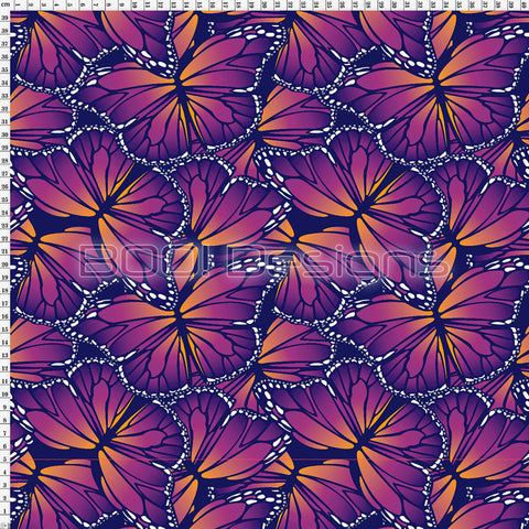Spandex Butterflies Sunset