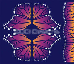 Spandex P125 Circle Panel Wings Sunset