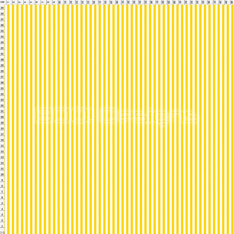 Spandex Stripes 4mm Warrior Yellow