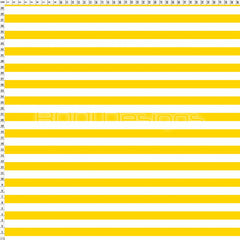 Spandex Stripes 14mm Warrior Yellow