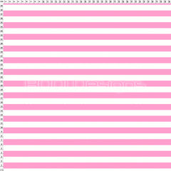 Spandex Stripes 14mm Candy Pink