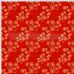 Spandex Oriental Cherry Blossom