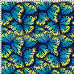 Spandex Butterflies Ocean