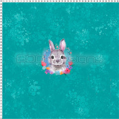 Spandex Panel Bunny Mint