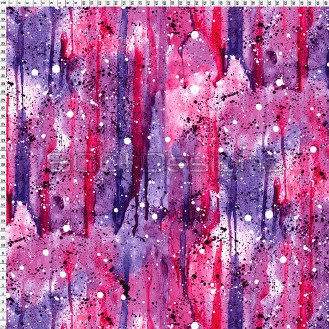 Spandex Warrior Splat Pink Purple