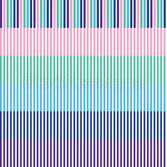 Spandex Stripes Panel Candyland