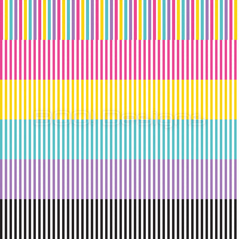 Spandex Stripes Panel Warrior