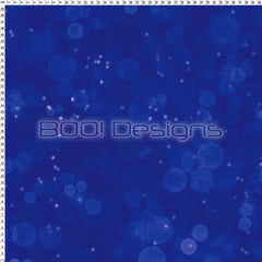 Spandex Peacock Bokeh Blue