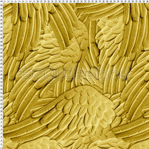 Spandex Angel Wings Gold