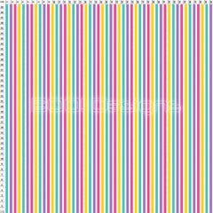 Spandex Stripes Warrior Multi