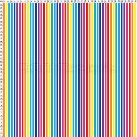 Spandex Stripes Rainbow