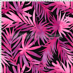 Spandex Water Palm Pink
