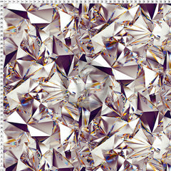 Spandex Crystal Maze Silver