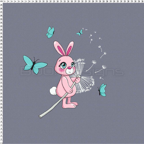 Spandex Panel Dandelion Bunny
