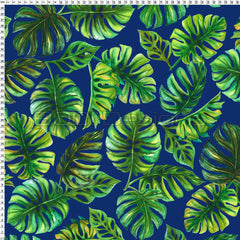 Spandex Zed Monstera Navy