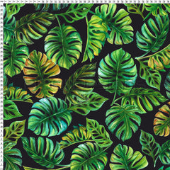 Spandex Zed Monstera Black