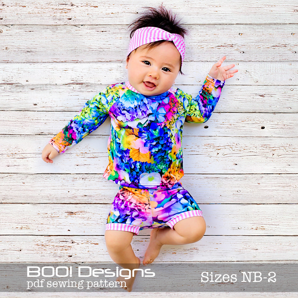 PDF Pattern: Baby Swimmers