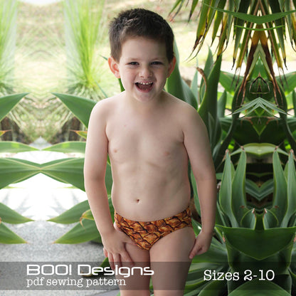 PDF Pattern: Boys Swim Briefs FREE