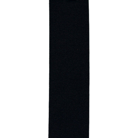 Plush Elastic 40mm Solid Black