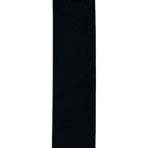 Plush Elastic 40mm Solid Black