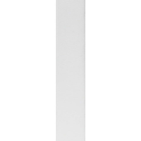 Plush Elastic 25mm Solid White