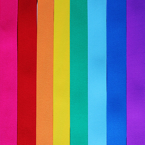 Waistband Elastic 40mm Sampler Solid Rainbow